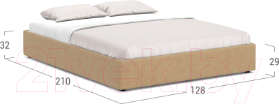 Двуспальная кровать Moon Family 1260/MF005621