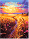 Миниатюра изображения товара Картина по номерам Lori Золотые поля / Рх-168