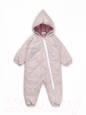 Комбинезон прогулочный детский Amarobaby Elf / AB-OD23-6201EL-40-80  (лавандовый/серый, р.80)