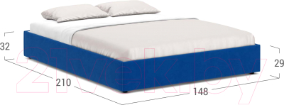 Двуспальная кровать Moon Family 1260/MF009351