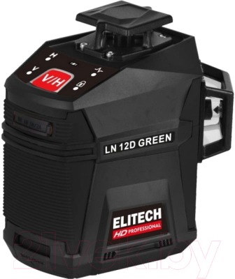 Лазерный нивелир Elitech LN 12D / 204736 (зеленый)
