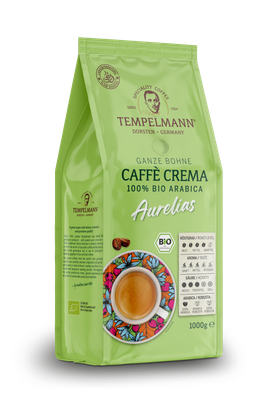 Кофе в зернах Tempelmann Aurelias Caffe Crema (1кг) -