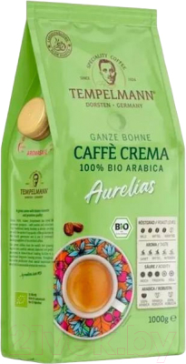 Кофе в зернах Tempelmann Aurelias Caffe Crema (1кг)