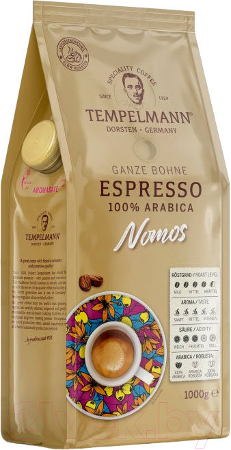 Кофе в зернах Tempelmann Nomos Espresso