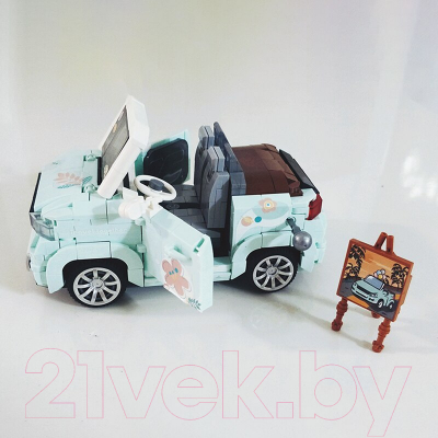 Конструктор LOZ Мини-кабриолет с шариками / 1132_MK