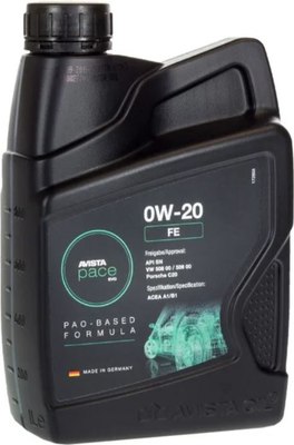 Моторное масло Avista Pace Evo FE 0W20 / 180185 (1л) - 