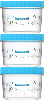 Набор контейнеров Miniso Cinnamoroll Interesting Adventure 0307 (3шт)