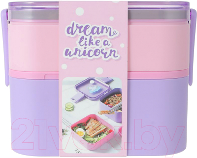 Ланч-бокс Miniso Unicorn Dream Bento Box 0497