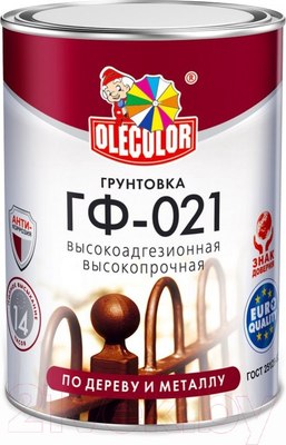 Грунтовка Olecolor ГФ-021 (2.2кг, белый) - 