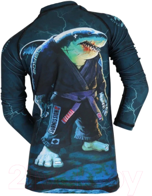 Лонгслив для единоборств BoyBo Shark детский для ММА (2XL)