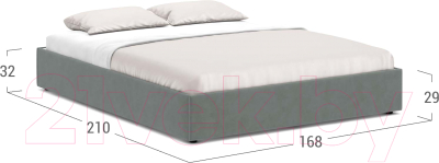 Двуспальная кровать Moon Family 1260/MF009333