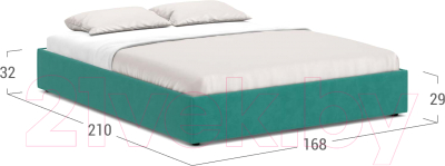 Двуспальная кровать Moon Family 1260/MF005675