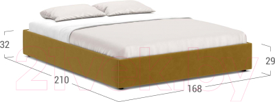 Двуспальная кровать Moon Family 1260/MF009324
