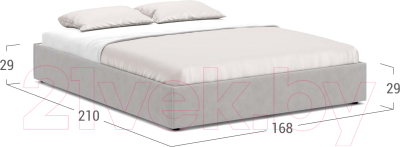 Двуспальная кровать Moon Family 1260/MF004892