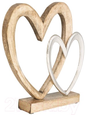 Статуэтка Eglo Сердца Tomamae 427555 (алюминий/дерево, натуральный/никель)