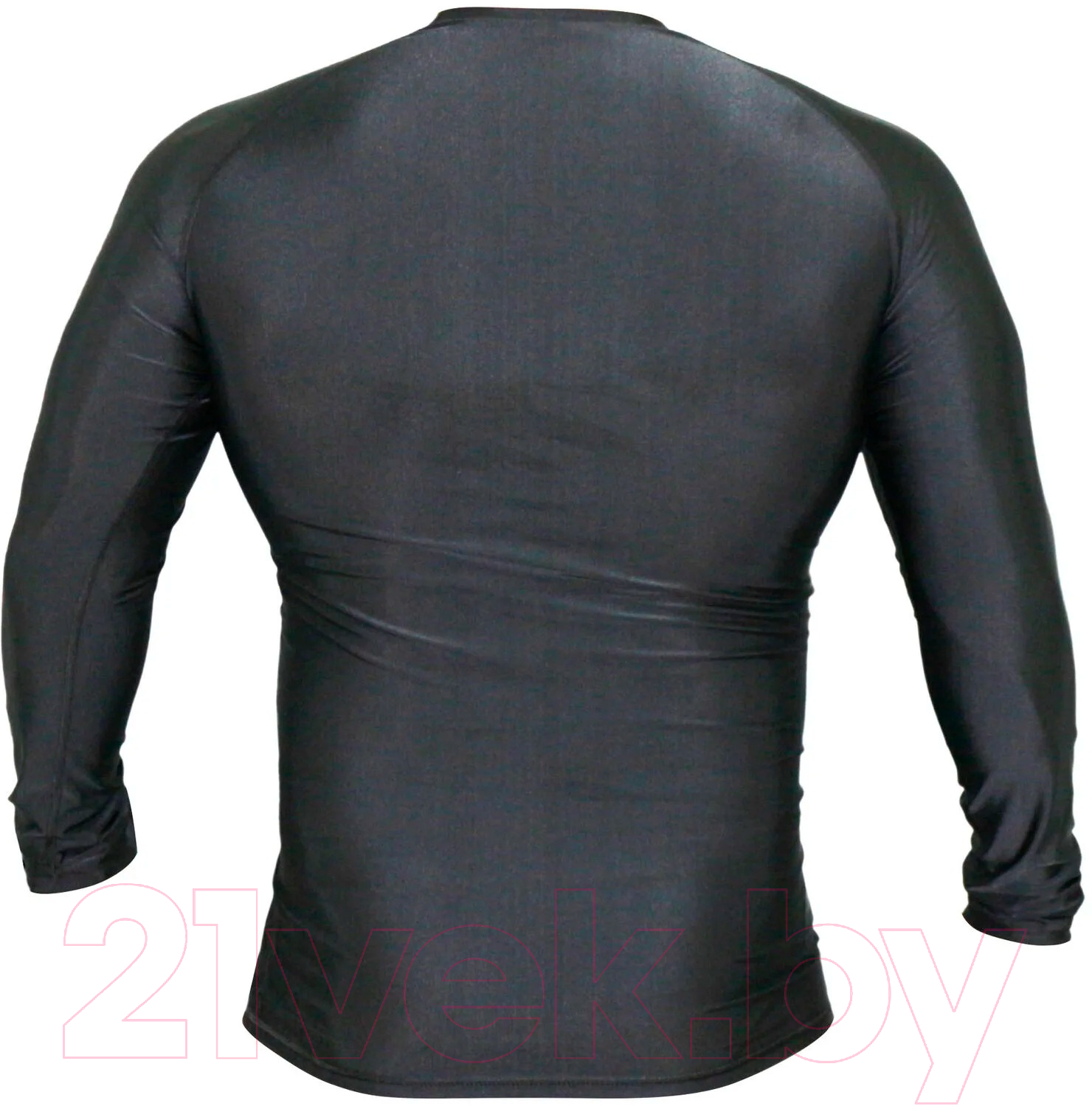Лонгслив для единоборств RuscoSport Only Black для ММА (XS) — фото 2