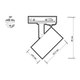 Миниатюра изображения товара Трековый светильник JAZZway PTR 30 GX53 BL 230V IP20 / 5049185