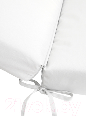Подушка для садовой мебели Loon Гарди 120x45 / PS.G.120x45-7 (белый)