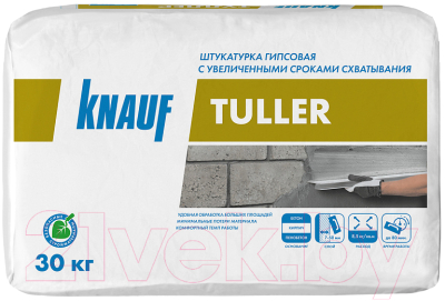 Штукатурка выравнивающая Knauf Туллер гипсовая (30кг)