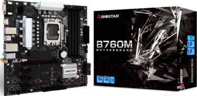Материнская плата Biostar B760MX2-E Pro D4 Ver. 6.0