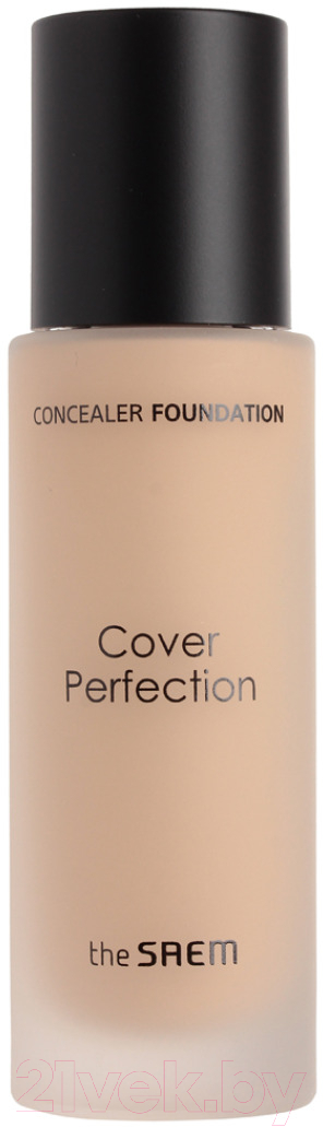 Тональный крем The Saem Cover Perfection Concealer Foundation 2.0 Rich Beige