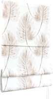 Римская штора Delfa Мини Fikseli Santuk СШД-01М-174/005 (48x160, серый/коричневый) - 