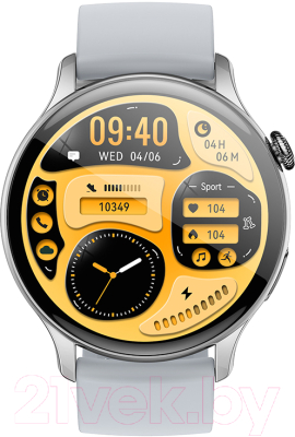 Умные часы Hoco Y10 Pro Amoled Call Version (серебристый)
