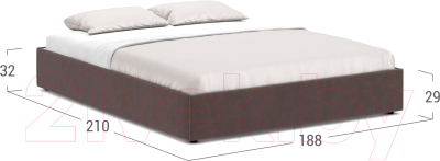 Двуспальная кровать Moon Family 1260/MF005657