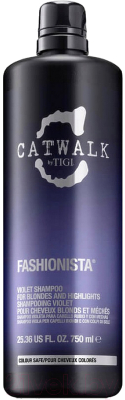 Оттеночный шампунь для волос Tigi Catwalk Fashionista Violet Для сохранения холодного оттенка (750мл)