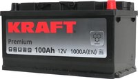 Автомобильный аккумулятор KrafT Premium 100 R / 60044 - 