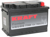 Автомобильный аккумулятор KrafT Premium 77 R / 57545 - 