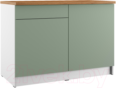 Шкаф-стол кухонный Eligard Urban ШСКс 120 (самшит/дуб бунратти)