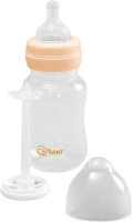 Бутылочка для кормления Rant Антиколиковая с силиконовой соской / 1003 (250мл, бежевый) - 