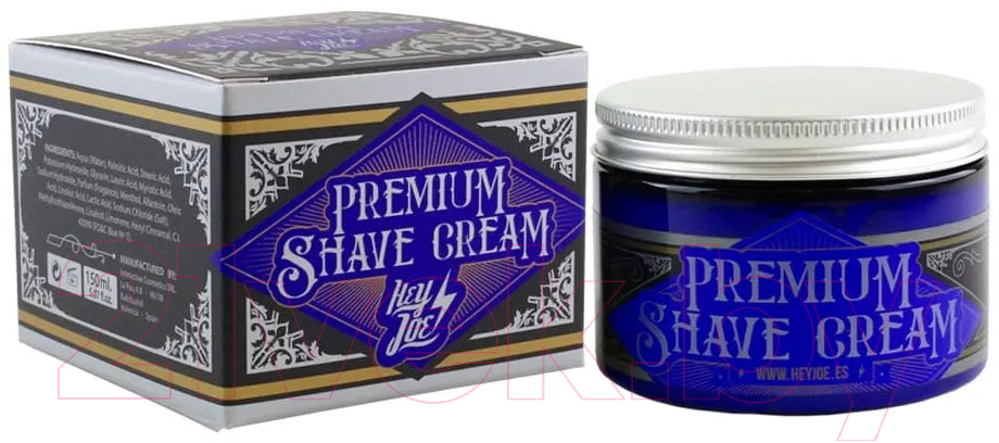 Крем для бритья Hey Joe Shave Cream Premium