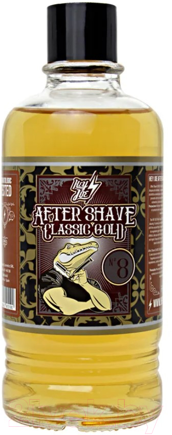 Лосьон после бритья Hey Joe After Shave №8 Classic Gold