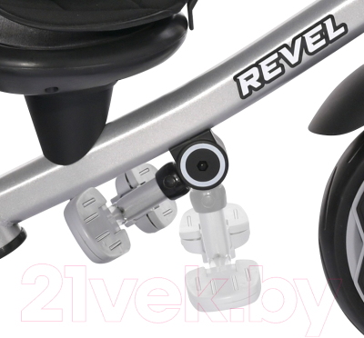 Трехколесный велосипед с ручкой Lorelli Revel Grey / 10050630001