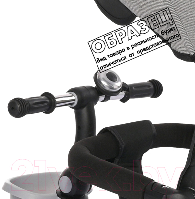 Трехколесный велосипед с ручкой Lorelli Revel Black Cosmos / 10050632345