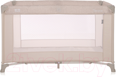 Кровать-манеж Lorelli Torino 1 Layer Fog Striped Elements / 10080452212