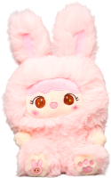 Мягкая игрушка Sima-Land Кукла в костюме зайки / 9954610 (розовый) - 