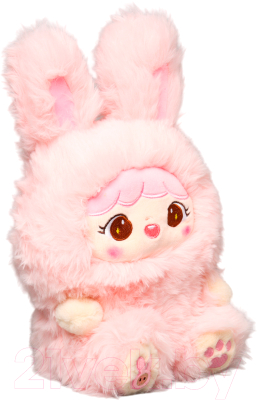 Мягкая игрушка Sima-Land Кукла в костюме зайки / 9954610 (розовый)