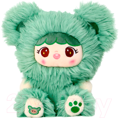Мягкая игрушка Sima-Land Кукла в костюме мишки / 9954611 (зеленый)