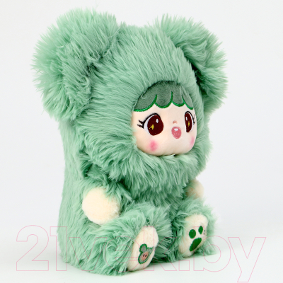 Мягкая игрушка Sima-Land Кукла в костюме мишки / 9954611 (зеленый)