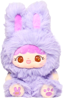Мягкая игрушка Sima-Land Кукла в костюме зайки / 9954612 (фиолетовый) - 