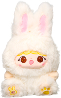 Мягкая игрушка Sima-Land Кукла в костюме зайки / 9954613 (белый) - 
