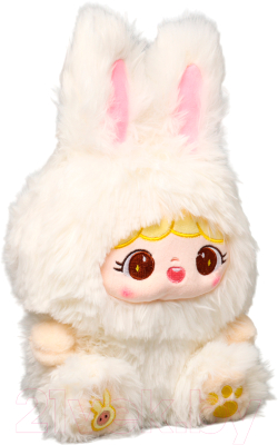 Мягкая игрушка Sima-Land Кукла в костюме зайки / 9954613 (белый)