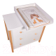 Миниатюра изображения товара Комод Polini Kids Simple 3501 / 0002769.31 (белый/натуральный)