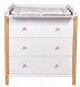 Миниатюра изображения товара Комод Polini Kids Simple 3501 / 0002769.31 (белый/натуральный)