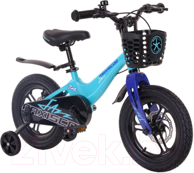 Детский велосипед Maxiscoo Jazz Pro 14 2024 / MSC-J1434P (мятный матовый)