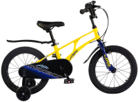 Детский велосипед Maxiscoo Air Стандарт Плюс 16 2024 / MSC-A1631 (желтый матовый) - 