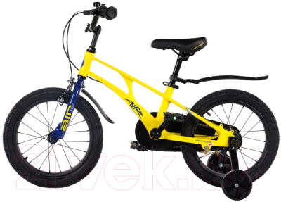 Детский велосипед Maxiscoo Air Стандарт Плюс 16 2024 / MSC-A1631 (желтый матовый)